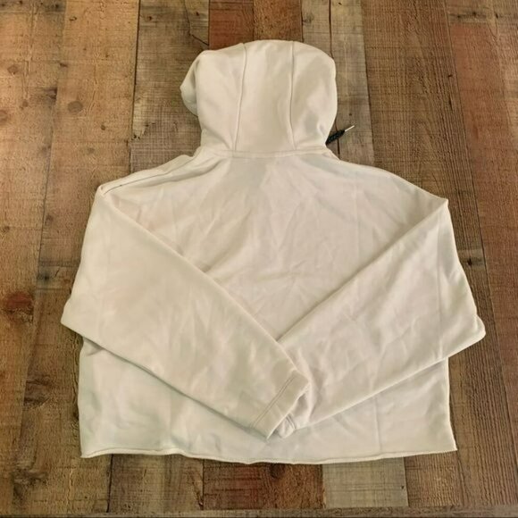 Quicksilver womens cropped quarter zip pull over hoodie - XS - Picture 7 of 10